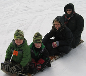 Sledding